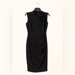 Musol Black Sleeveless Cocktail Dress NWT | Mock Neck | Size M